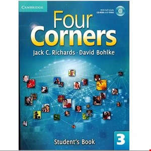 کتاب زبان Four Corners 3 Students Book + Workbook