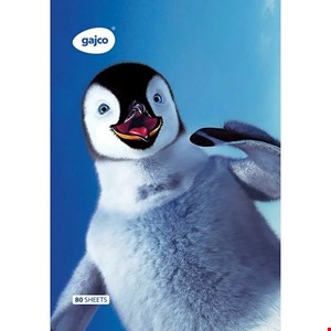 دفتر 80 برگ گاجکو مدل Happy Feet